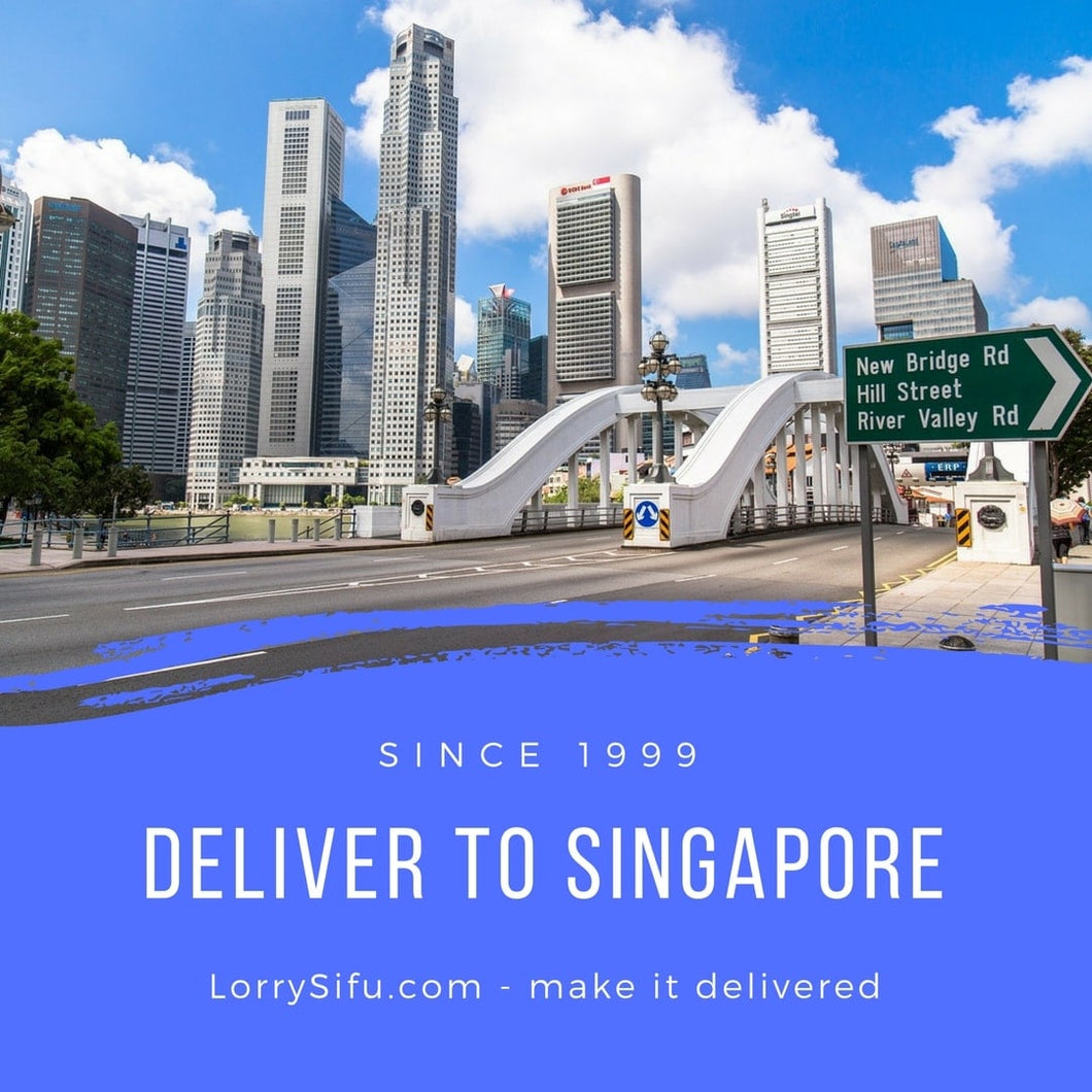 Tailgate tail lift lorry Johor Bahru to Singapore