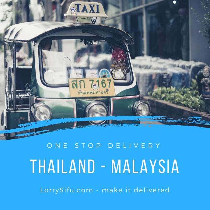 Lorry delivery service between Malaysia and Thailand